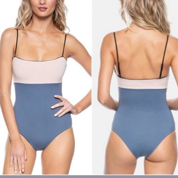 TAVIK Colorblock One Piece Swimsuit M - Picture 1 of 4